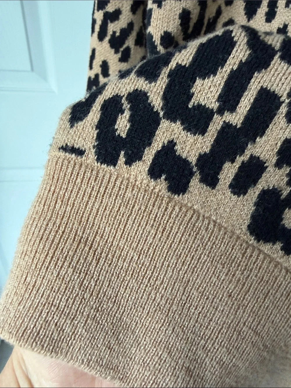 J. Crew leopard print